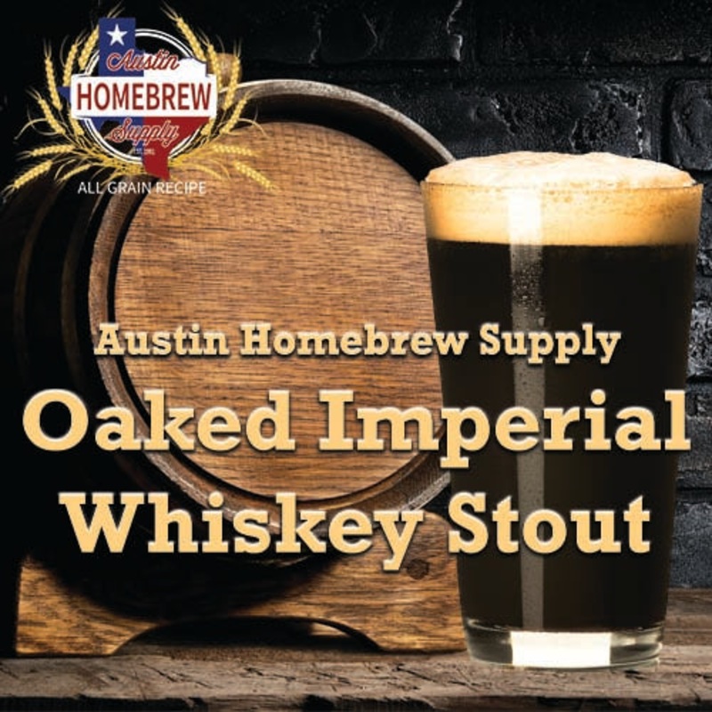 AHS Oaked Imperial Whiskey Stout  (13F) – ALL GRAIN Homebrew Ingredient Kit