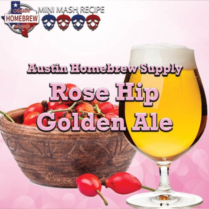 AHS Rose Hip Golden Ale (21A) – MINI MASH Homebrew Ingredient Kit