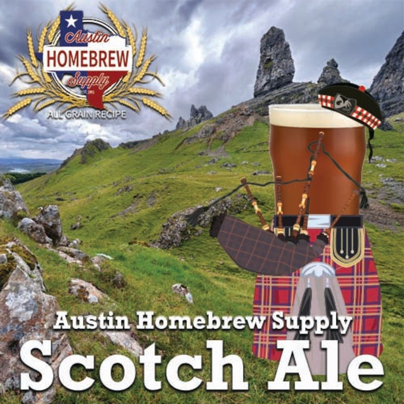 AHS Scotch Ale  (9E) – ALL GRAIN Homebrew Ingredient Kit