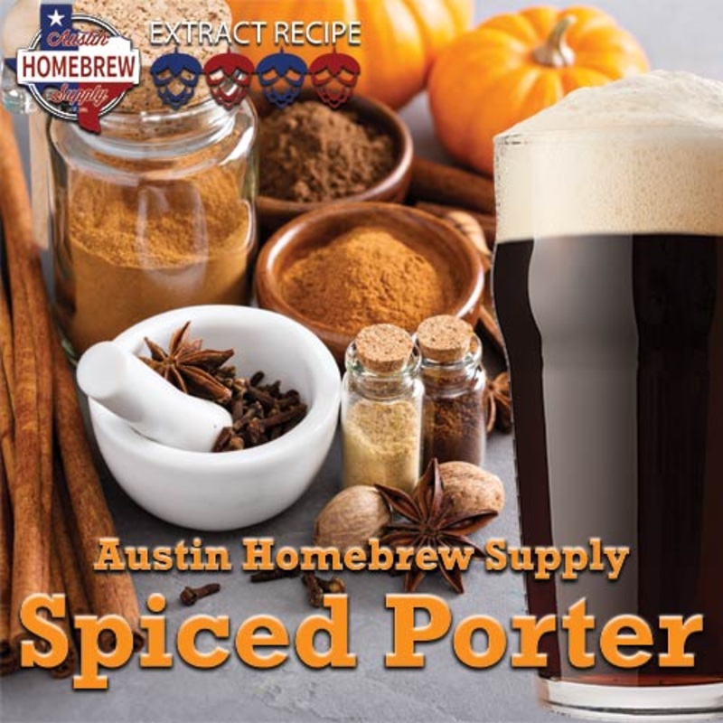 AHS Spiced Porter  (21A) – EXTRACT Homebrew Ingredient Kit