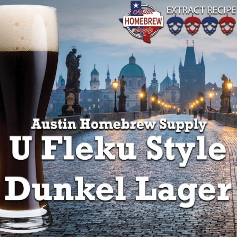AHS U Fleku – Style Dunkel Lager  (4B) – EXTRACT Homebrew Ingredient Kit