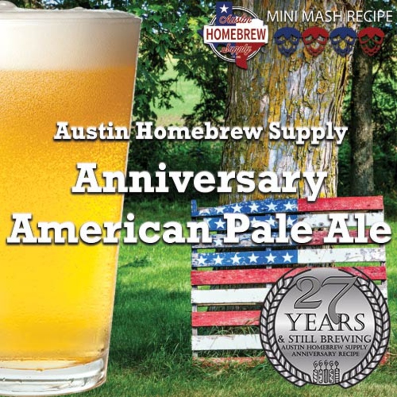 AHS Anniversary American Pale Ale  (10A) – MINI MASH Homebrew Ingredient Kit