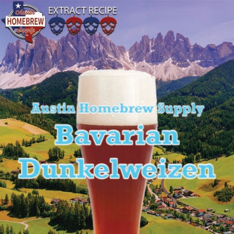 AHS Bavarian Dunkelweizen  (15B) – EXTRACT Homebrew Ingredient Kit