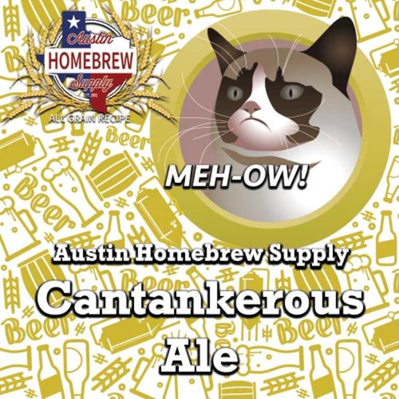 AHS Cantankerous Ale  (23) – ALL GRAIN Homebrew Ingredient Kit