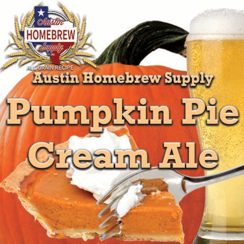AHS Limited Edition Pumpkin Pie Cream Ale  (23) – ALL GRAIN Homebrew Ingredient Kit