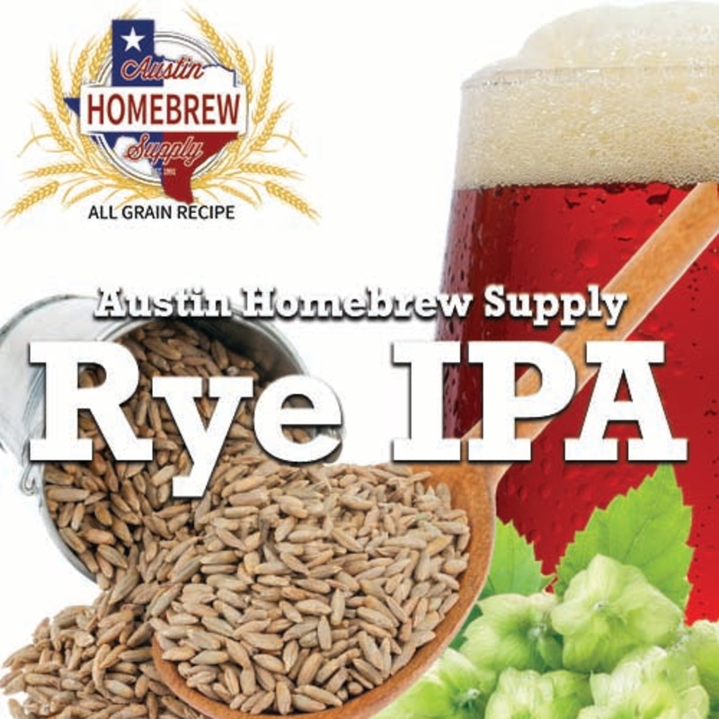 AHS Rye IPA  (14B) – ALL GRAIN Homebrew Ingredient Kit