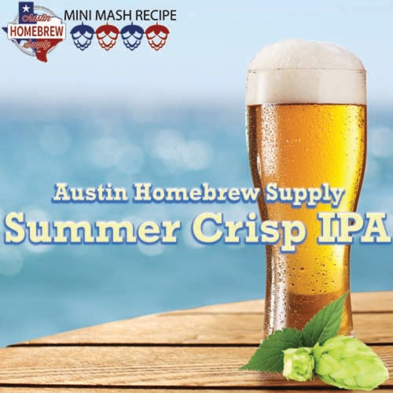 AHS Summer Crisp IPA  (14B) – MINI MASH Homebrew Ingredient Kit