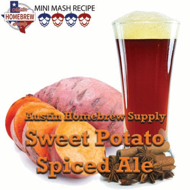 AHS Sweet Potato Spiced Ale  (23) – MINI MASH Homebrew Ingredient Kit