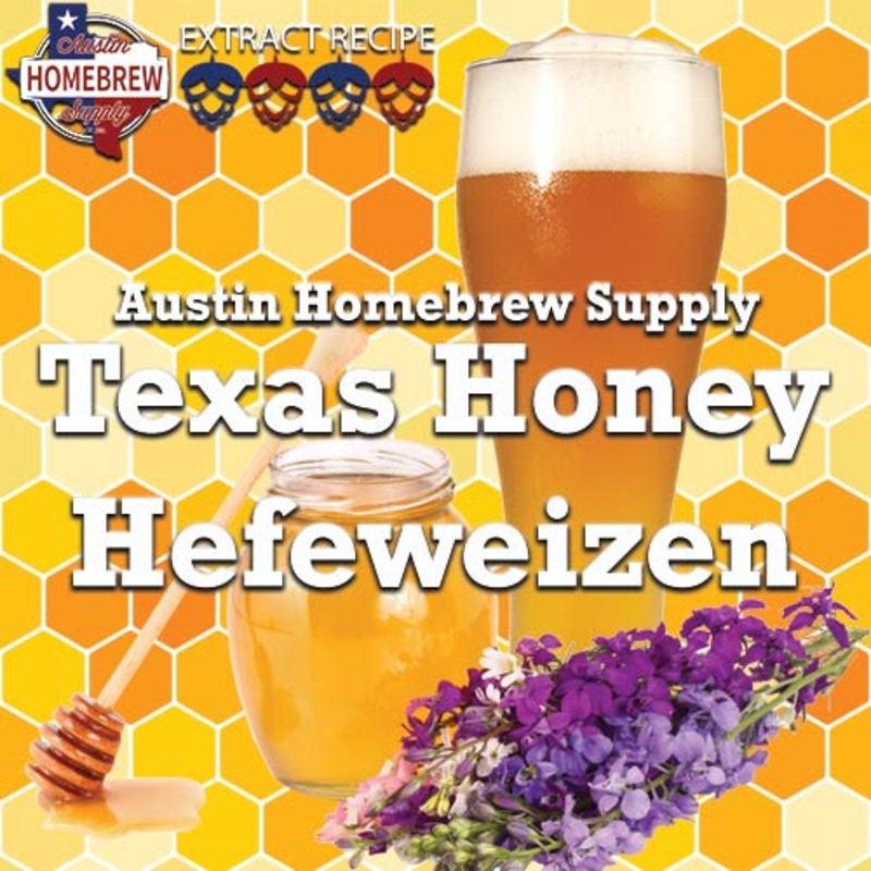 AHS Texas Honey Hefeweizen  (6D) – EXTRACT Homebrew Ingredient Kit