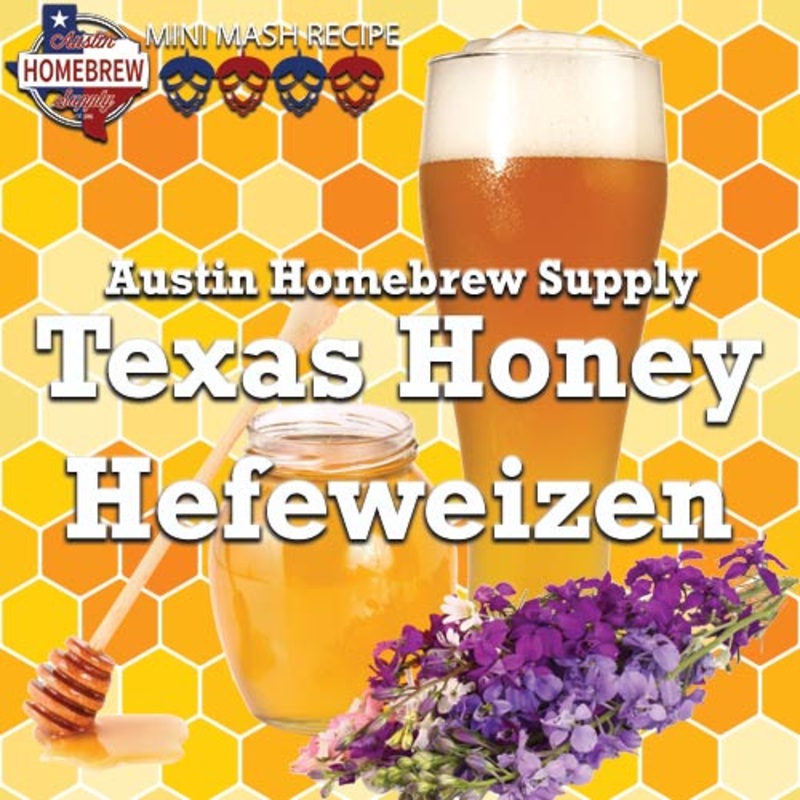 AHS Texas Honey Hefeweizen  (6D) – MINI MASH Homebrew Ingredient Kit