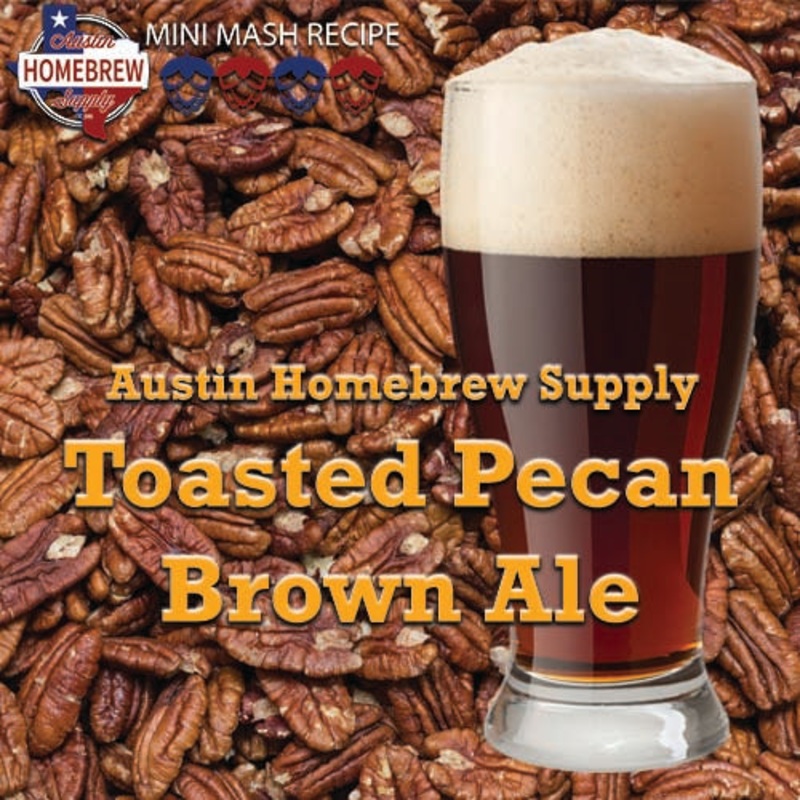 AHS Toasted Pecan Brown Ale  (11C) – MINI MASH Homebrew Ingredient Kit