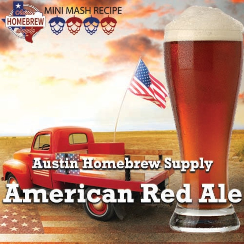 AHS American Red Ale  (10A) – MINI MASH Homebrew Ingredient Kit