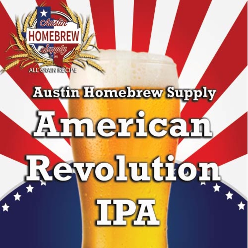 AHS American Revolution IPA  (14B) – ALL GRAIN Homebrew Ingredient Kit
