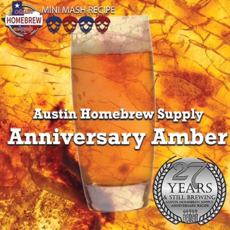 AHS Anniversary Amber  (10B) – MINI MASH Homebrew Ingredient Kit