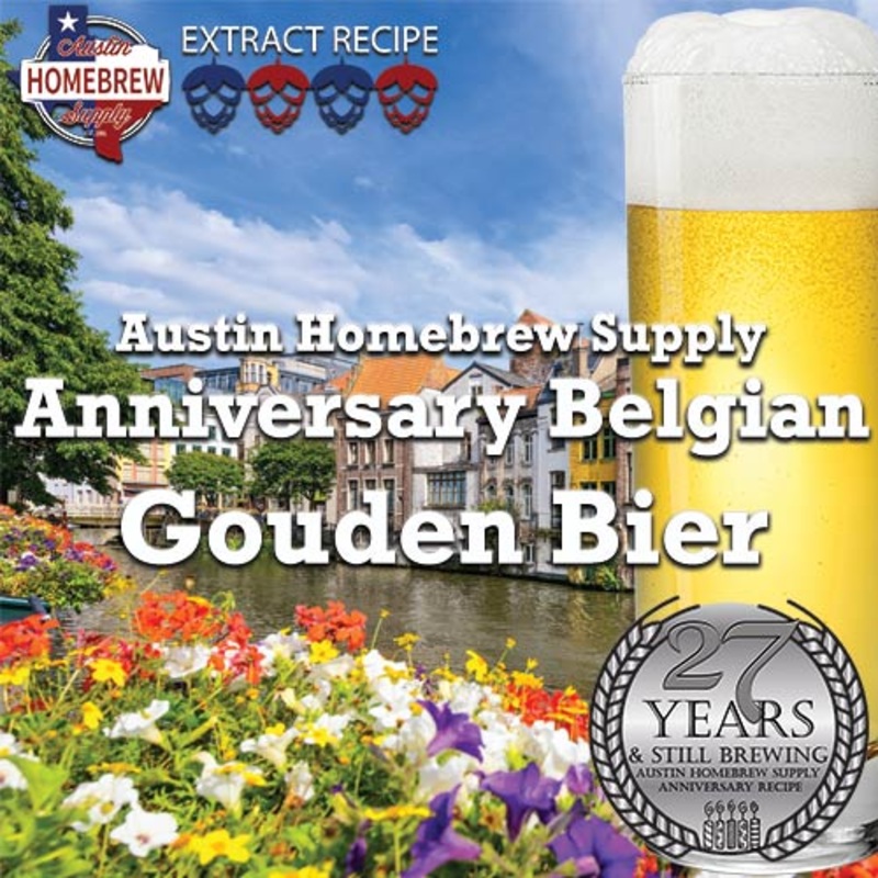 AHS Anniversary Belgian Gouden Bier (18A) – EXTRACT Homebrew Ingredient Kit