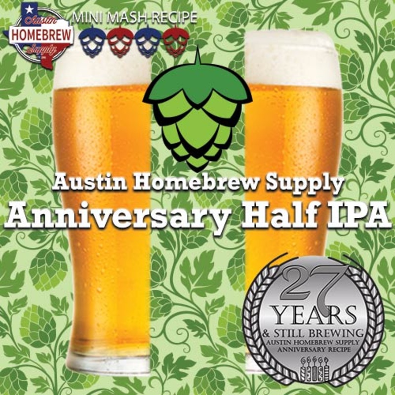 AHS Anniversary Half IPA  (23) – MINI MASH Homebrew Ingredient Kit