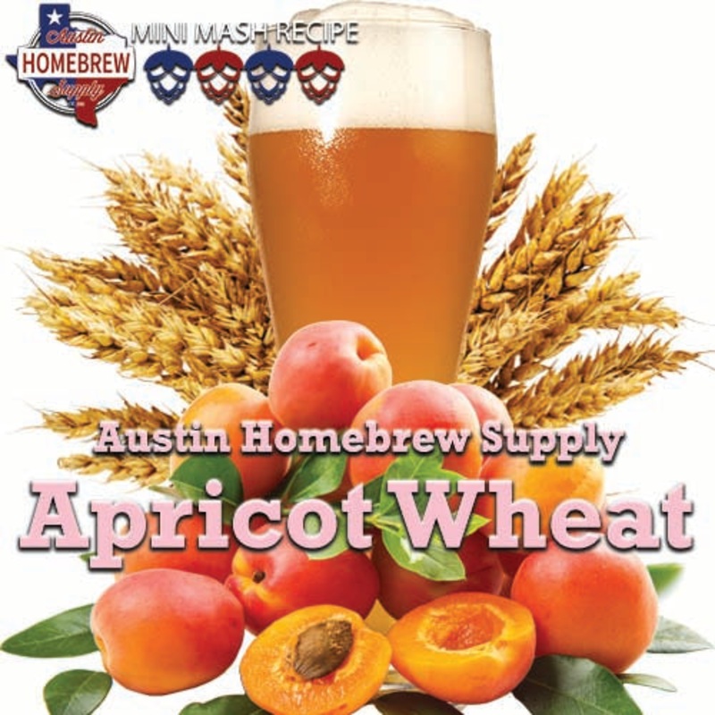 AHS Apricot Wheat  (20) – MINI MASH Homebrew Ingredient Kit