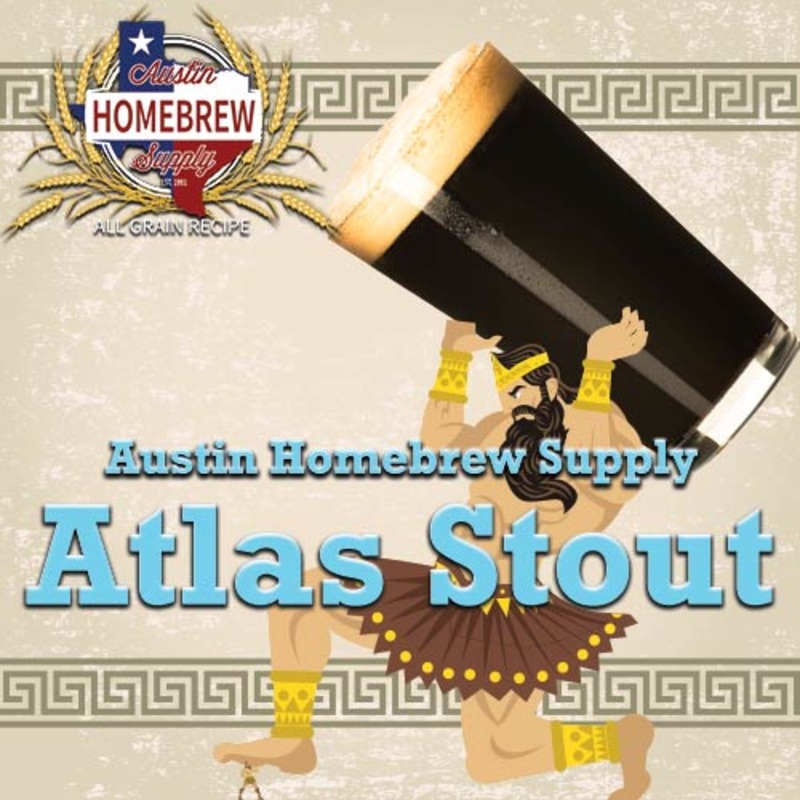 AHS Atlas Stout (13F) – ALL GRAIN Homebrew Ingredient Kit