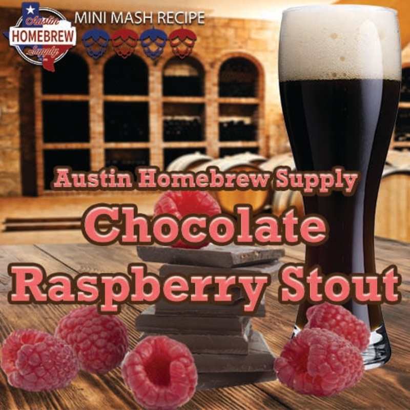 AHS Chocolate Raspberry Stout  (20) – MINI MASH Homebrew Ingredient Kit