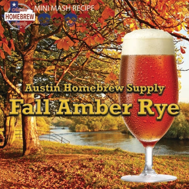 AHS Fall Amber Rye  (6D) – MINI MASH Homebrew Ingredient Kit