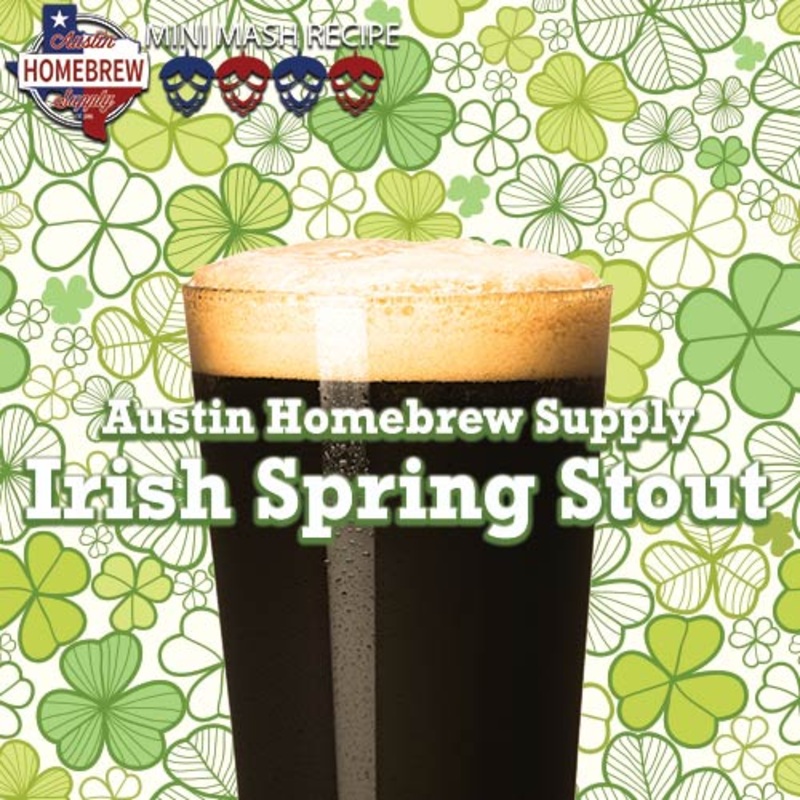 AHS Irish Spring Stout (13A) – MINI MASH Homebrew Ingredient Kit
