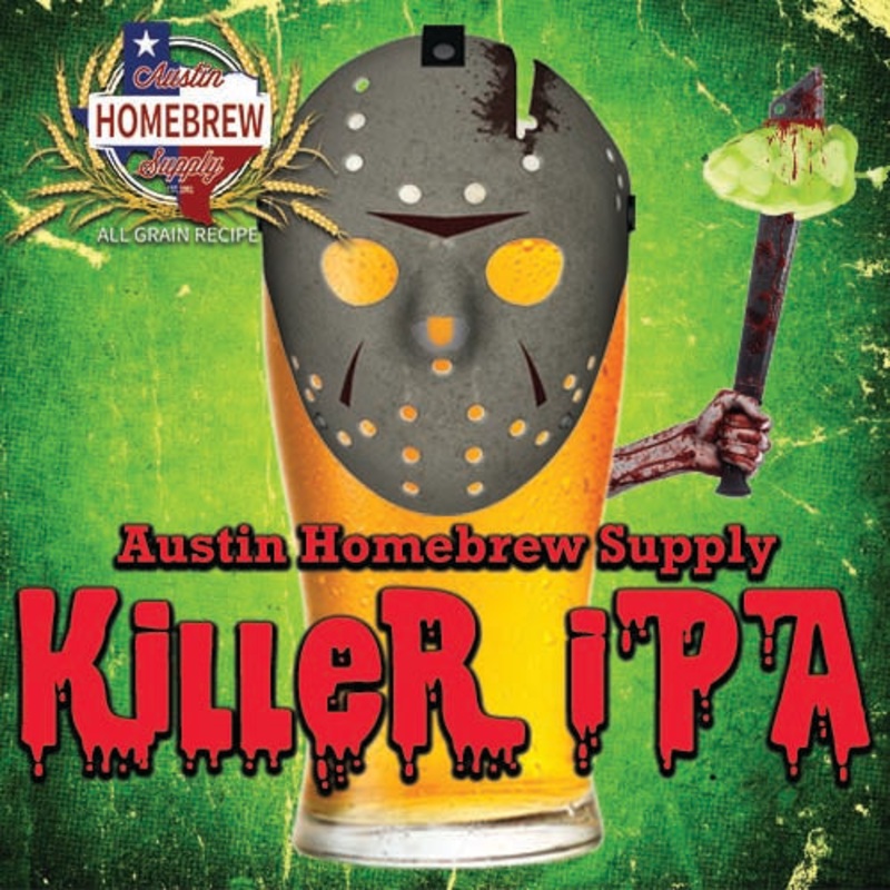 AHS Killer IPA  (14B) – ALL GRAIN Homebrew Ingredient Kit