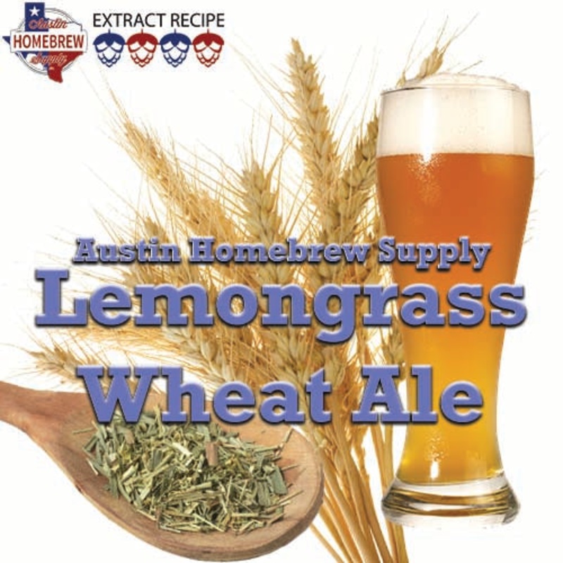 AHS Lemongrass Wheat Ale  (6D) – EXTRACT Homebrew Ingredient Kit