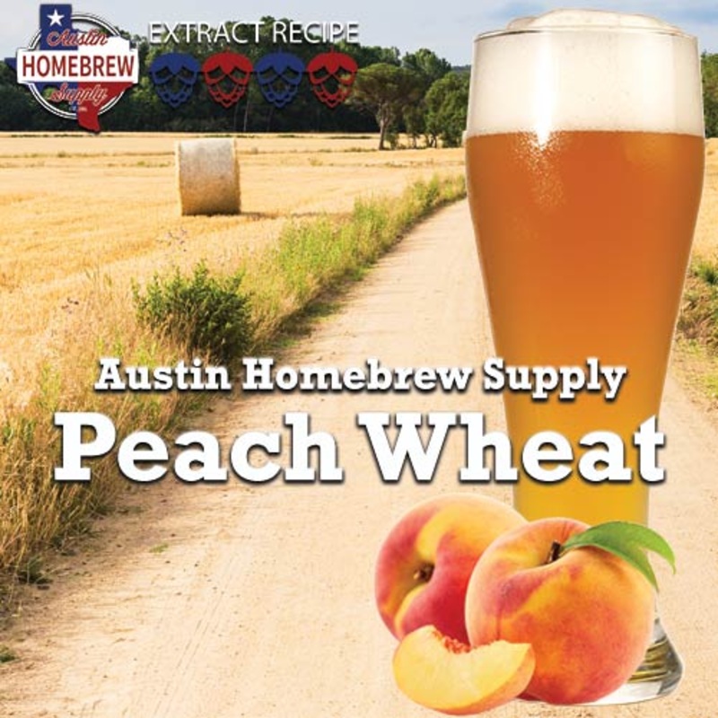 AHS Peach Wheat  (20) – EXTRACT Homebrew Ingredient Kit