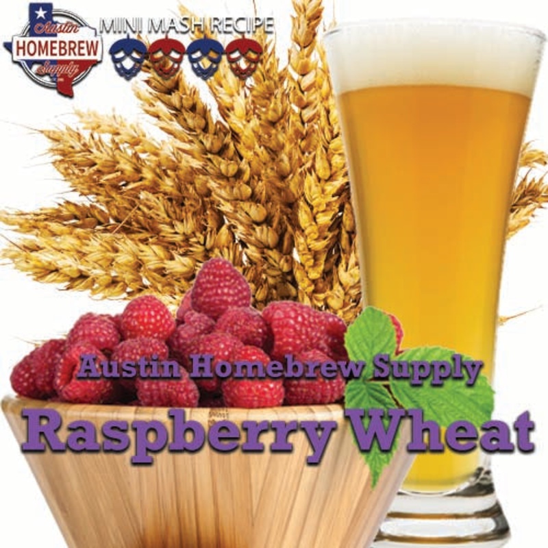 AHS Raspberry Wheat  (20) – MINI MASH Homebrew Ingredient Kit