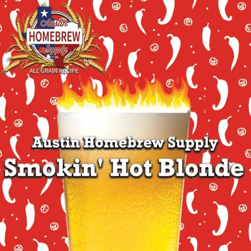 AHS Smokin’ Hot Blonde  (6B) – ALL GRAIN Homebrew Ingredient Kit