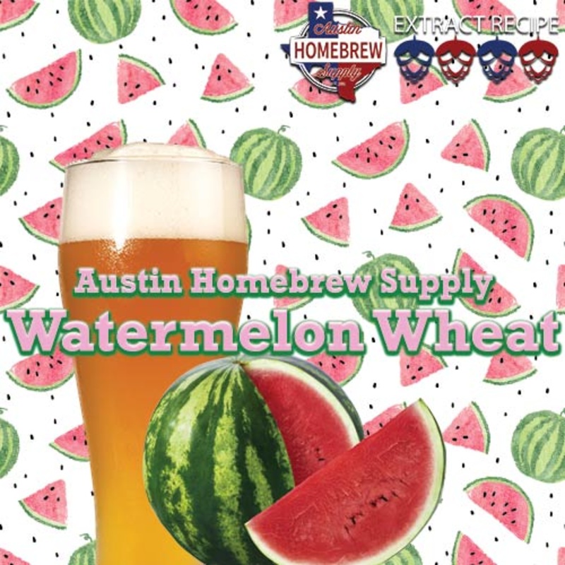 AHS Watermelon Wheat  (20) – EXTRACT Homebrew Ingredient Kit