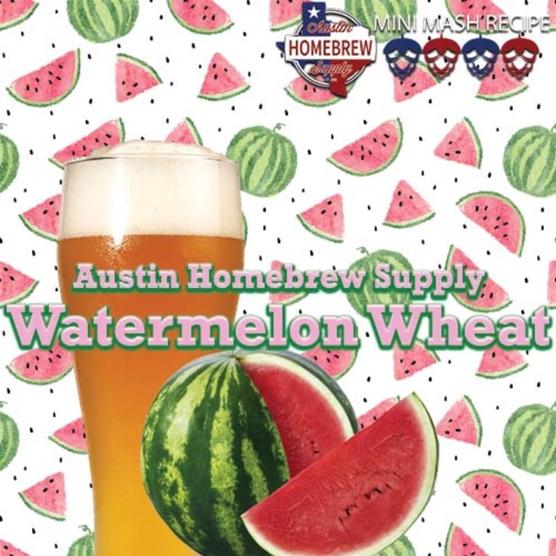 AHS Watermelon Wheat  (20) – MINI MASH Homebrew Ingredient Kit