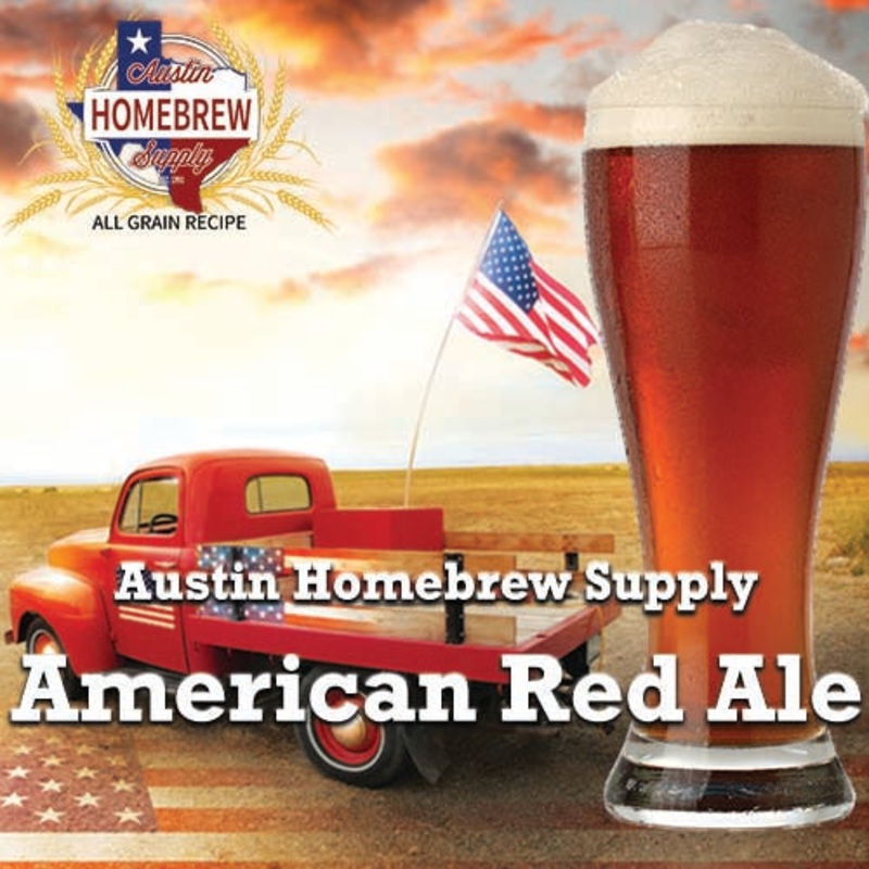 AHS American Red Ale  (10A) – ALL GRAIN Homebrew Ingredient Kit