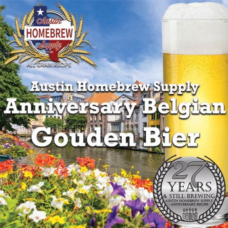 AHS Anniversary Belgian Gouden Bier (18A) – ALL GRAIN Homebrew Ingredient Kit