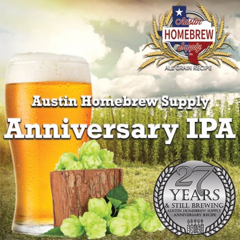 AHS Anniversary IPA  (14B) – ALL GRAIN Homebrew Ingredient Kit