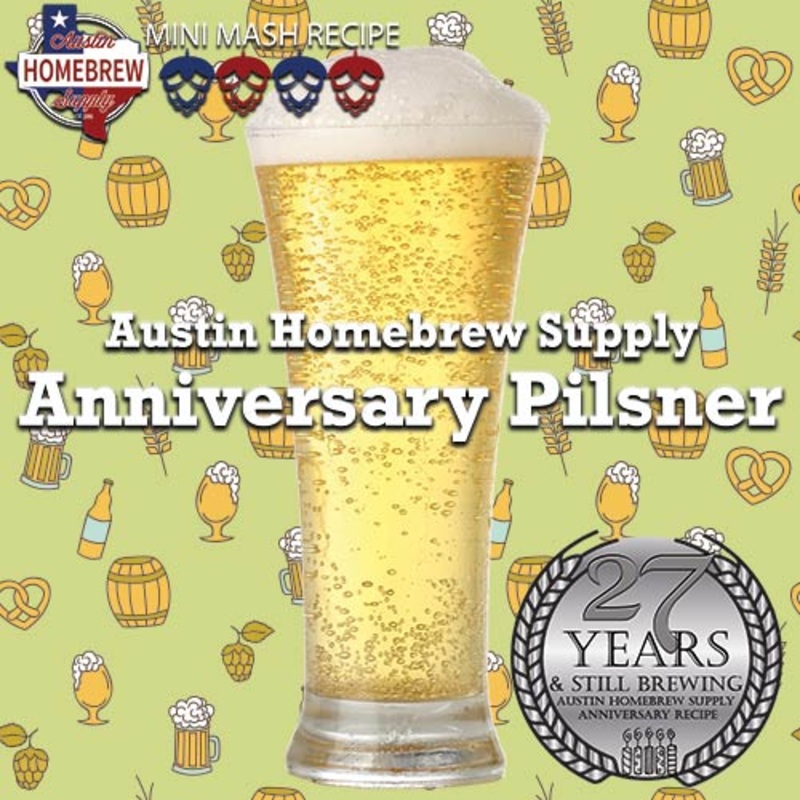 AHS Anniversary Pilsner  (2B) – MINI MASH Homebrew Ingredient Kit