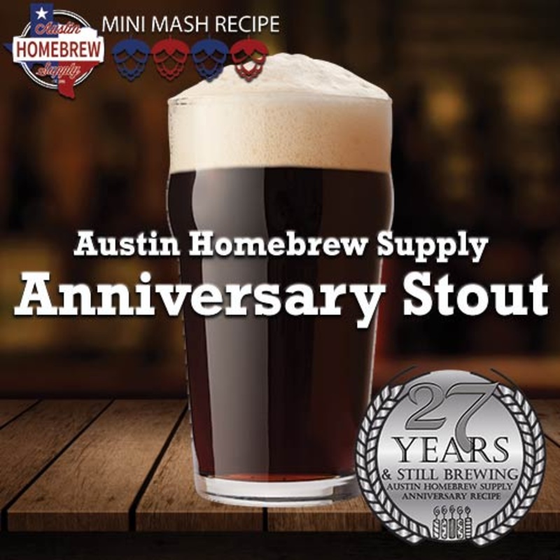 AHS Anniversary Stout  (13E) – MINI MASH Homebrew Ingredient Kit