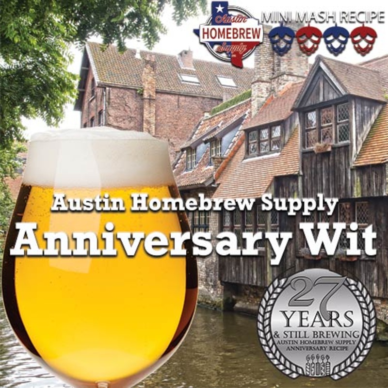 AHS Anniversary Wit  (16A) – MINI MASH Homebrew Ingredient Kit