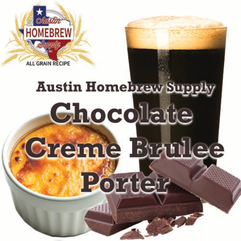 AHS Chocolate Creme Brulee Porter (12A) – ALL GRAIN Homebrew Ingredient Kit