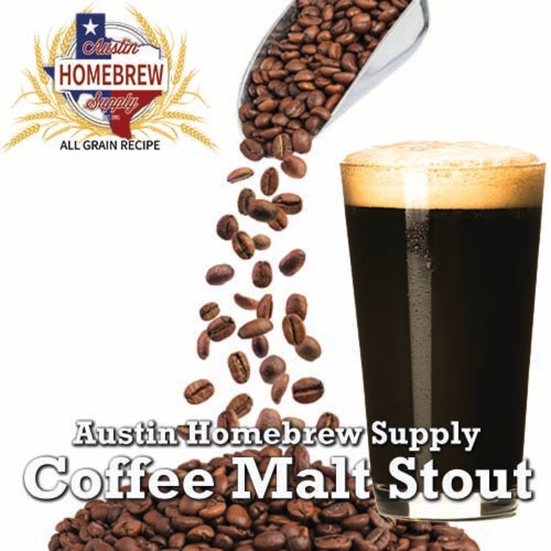 AHS Coffee Malt Stout  (13E) – ALL GRAIN Homebrew Ingredient Kit