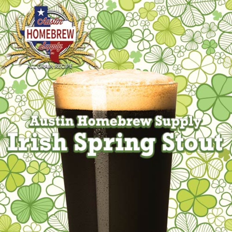 AHS Irish Spring Stout (13A) – ALL GRAIN Homebrew Ingredient Kit