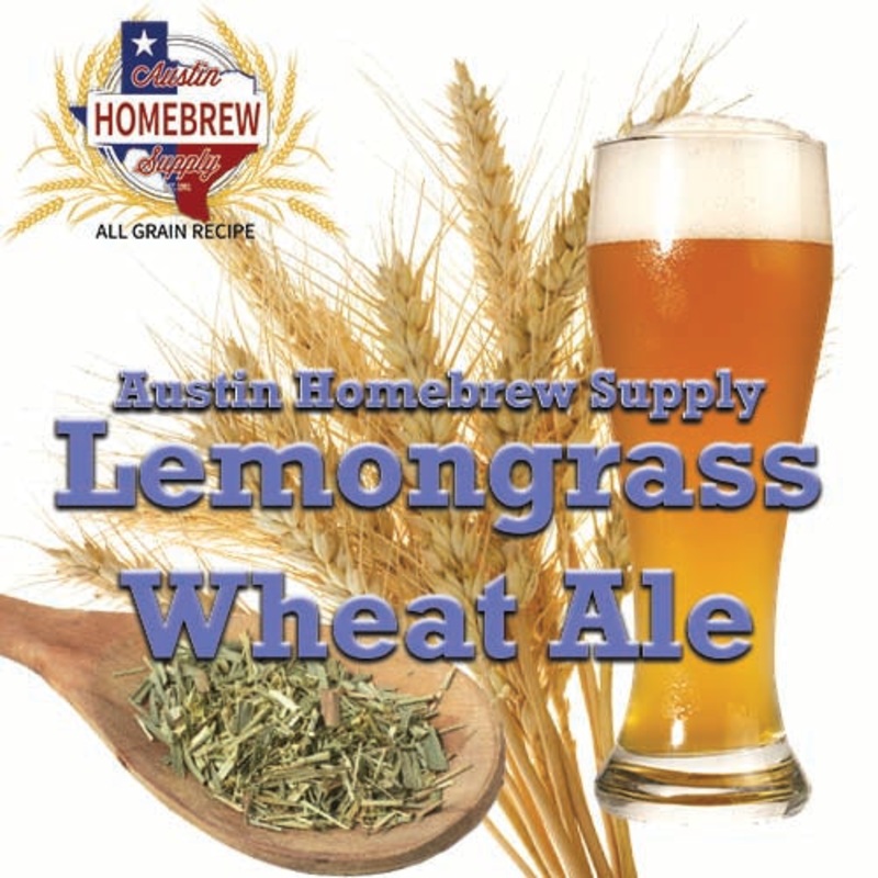 AHS Lemongrass Wheat Ale  (6D) – ALL GRAIN Homebrew Ingredient Kit