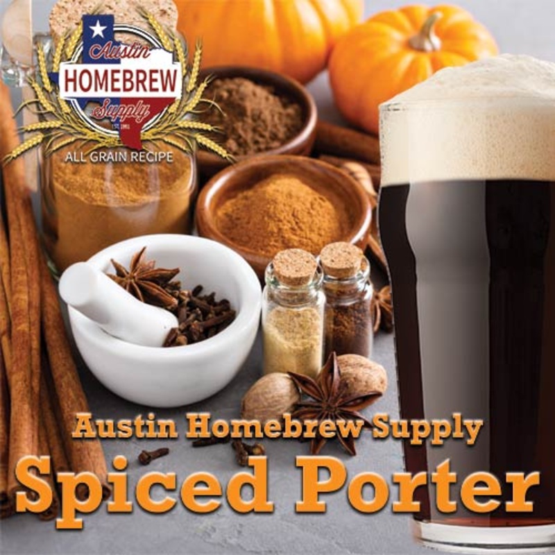 AHS Spiced Porter  (21A) – ALL GRAIN Homebrew Ingredient Kit