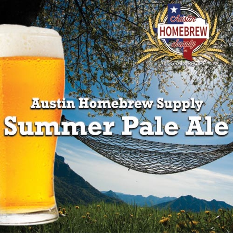 AHS Summer Pale Ale  (10A) – ALL GRAIN Homebrew Ingredient Kit