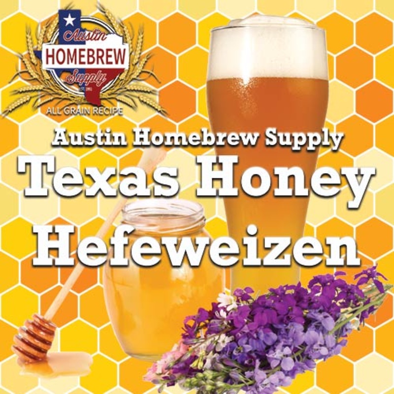AHS Texas Honey Hefeweizen  (6D) – ALL GRAIN Homebrew Ingredient Kit