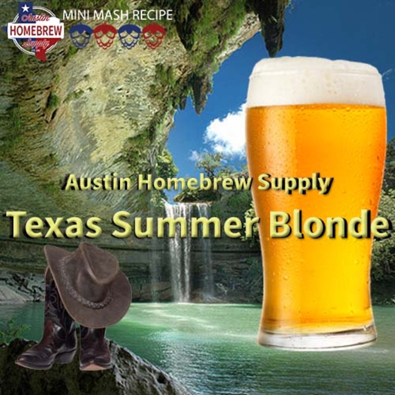 AHS Texas Summer Blonde  (6B) – MINI MASH Homebrew Ingredient Kit