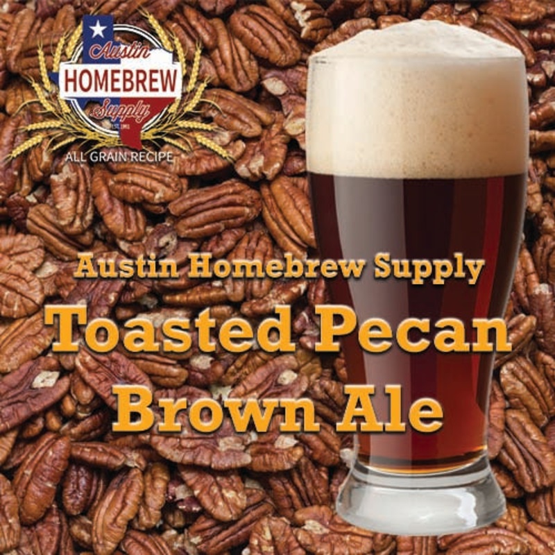 AHS Toasted Pecan Brown Ale  (11C) – ALL GRAIN Homebrew Ingredient Kit