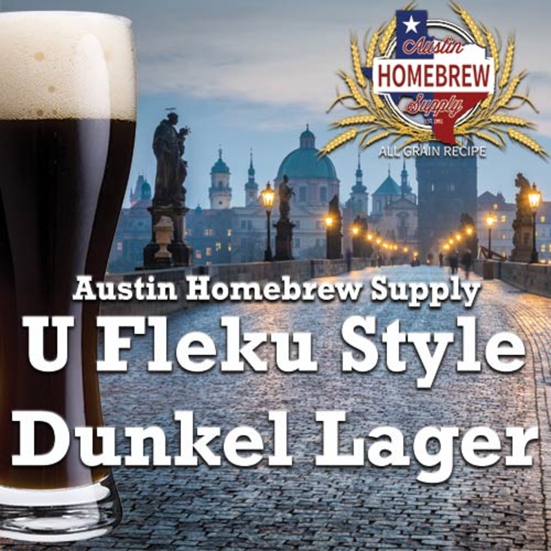 AHS U Fleku – Style Dunkel Lager  (4B) – ALL GRAIN Homebrew Ingredient Kit