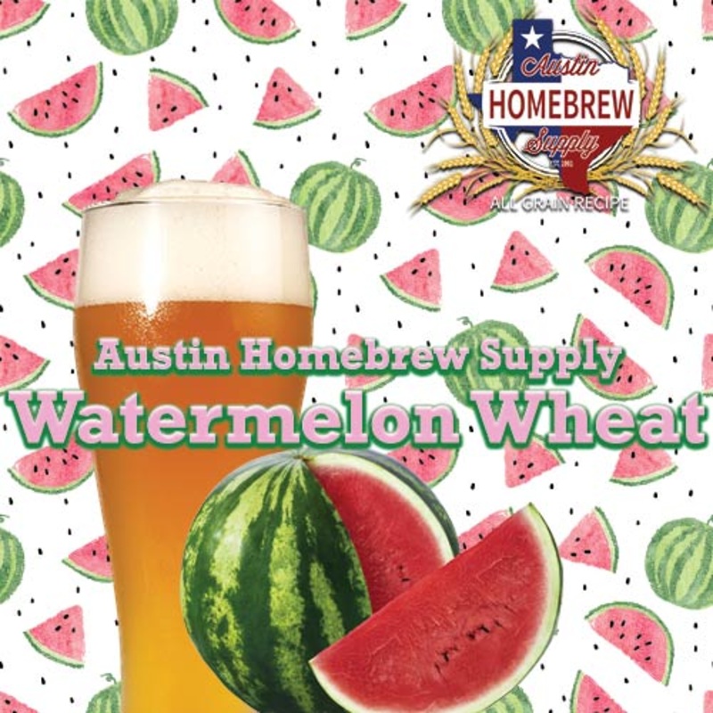 AHS Watermelon Wheat  (20) – ALL GRAIN Homebrew Ingredient Kit