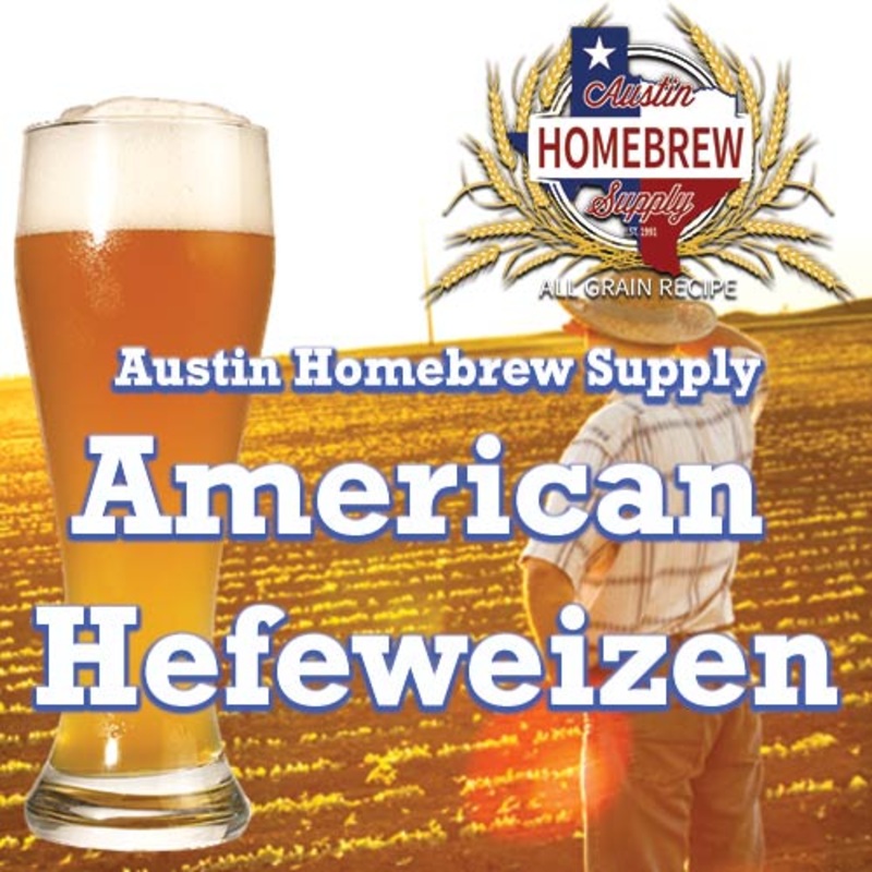 AHS American Hefeweizen  (6D) – ALL GRAIN Homebrew Ingredient Kit